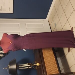 BCBG Paris Purple Maxi Dress
